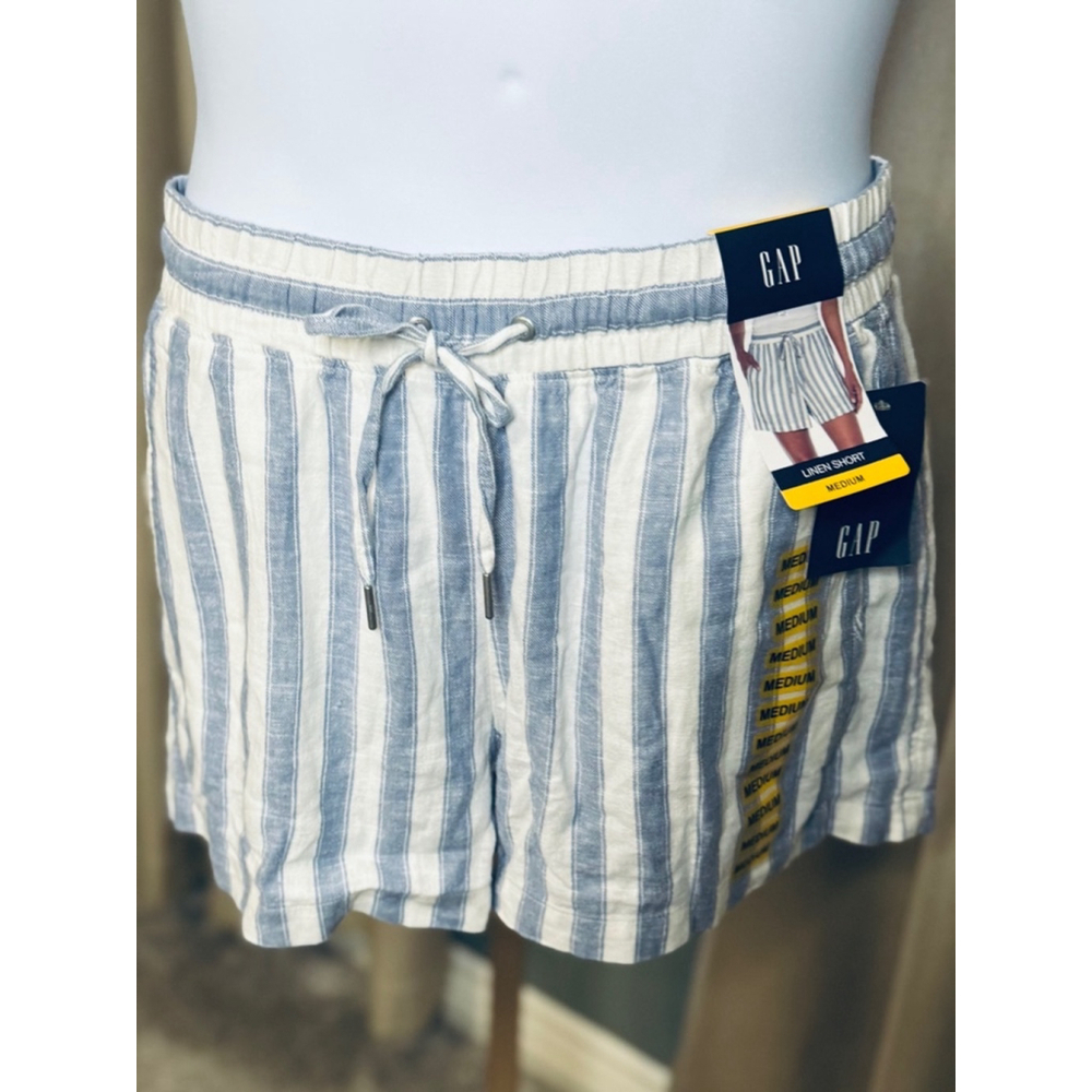 Women's Gap Shorts, Linen, M, Blue